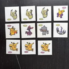 ポケモンデコキャラシール 蓄光あり