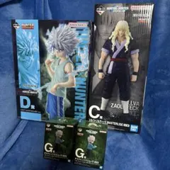 一番くじ HUNTER×HUNTER フィギュア 3種 キルア ジン クロロ - メルカリ