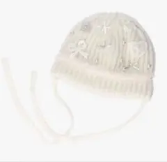 【美品】かきぶちももの × kaorinomori アールニット ニット帽