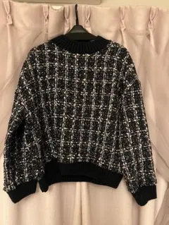 ツイード ニット