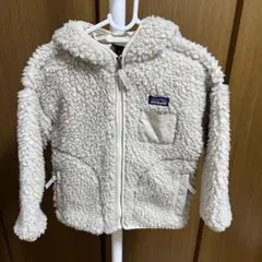 patagonia フリースジャケット クリーム 4T