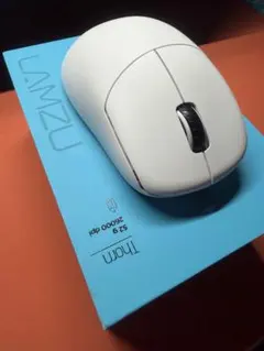 LAMZU THORN ホワイト ワイヤレスゲーミングマウス 1K 付属品完備