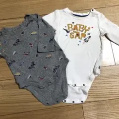 ベビーギャップ  ロンパース 2枚セット 70cm