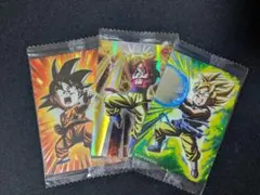 ドラゴンボールカードウエハース UNLIMITED　3枚セット