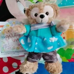 ディズニー ダッフィー ウィッシングウイングス ぬいぐるみバッジ