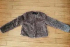 ブラウン ファーコート