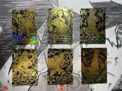 KAYOU NARUTO ナルト カードゲーム ゴールドカード 計6枚
