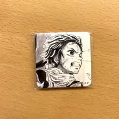 鬼滅の刃　お楽しみくじ　スクエア缶バッジ　竈門炭治郎