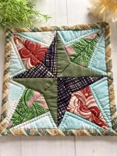 押絵のタペストリー＊②七夕'26＊ハンドメイド＊正絹古布＊Urchin雑貨