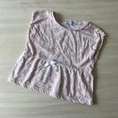 キッズ　100cm ピンク Tシャツ くま