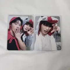 ATEEZ makestar メクス ユニット トレカ 狼 赤ずきん サン ユノ