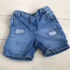 【美品】※最終値下げ！ZARA baby★デニムハーフパンツ　90cm