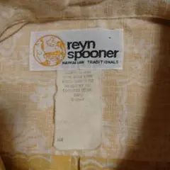 ☆reyn spooner☆レインスプーナー 70s 乳首タグ 朱 - メルカリ