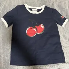 キルシー KIRSH Tシャツ ネイビー サイズ1