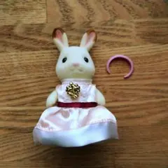 シルバニア　ドレス　カチューシャ　人形　セット