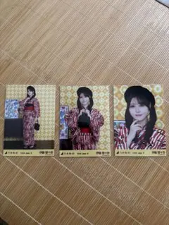 乃木坂46 伊藤理々杏 浴衣 生写真 3種コンプ