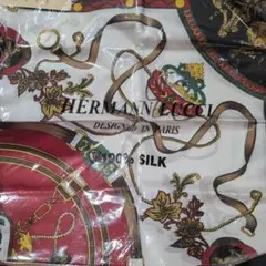 HERMANN LUCCI シルクスカーフ 新品 大判