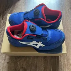asics 安全靴 28.0cm 青 ベルクロ - メルカリ
