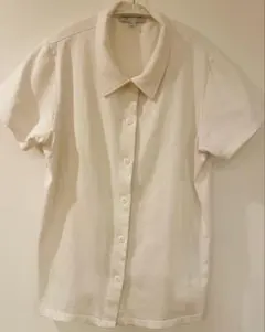 Agnès b. ホワイト 半袖シャツ T3
