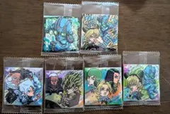 b*b様 ジョジョの奇妙な冒険 ウエハース シール 6種 セットまとめ売り◯✪◉