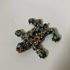 バルセロナ製 カラフルモザイクカエル