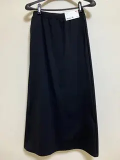 ユニクロ ウルトラストレッチエアリズムロングスカート Sサイズ ブラック