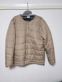 Champion ベージュ ダウンジャケット