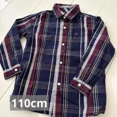 Tommy Hilfiger チェック柄 長袖シャツ 110cm相当