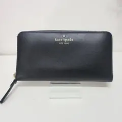 kate spade ケイトスペード 長財布 ラウンドファスナー ブラック