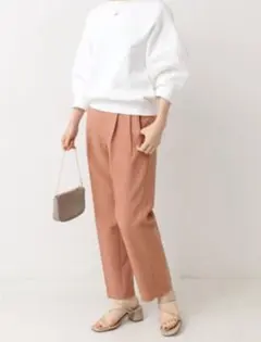 Spick & Spanタックカーブチノパンツ36 - メルカリ