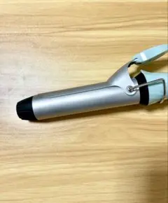 シルバー カールヘアアイロン スリムデザイン