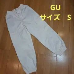 GU　ジーユー　デニムカーゴジョガーパンツ　S