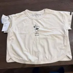 【新品難あり】après les cours ベージュ Tシャツ 90サイズ