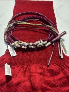 振袖☆正絹帯締め☆正絹帯揚げセット☆03