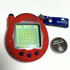 BANDAI　祝ケータイかいツー！ たまごっちプラス　赤　平成レトロ　2004年