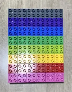 レゴ　デュプロ　2×2 ブロック　8色セット