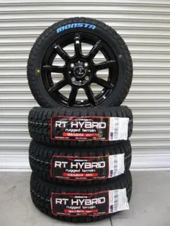 送料込☆JP209+モンスタRT☆155/65R14☆エブリーキャリーハイゼット 送料込☆JP209+モンスタRT☆155/65R14☆エブリーキャリーハイゼット