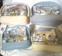 モフサンド 2段クリアポーチ 4種セット