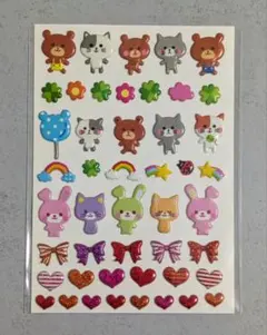 平成レトロ 当時物 ぷくぷくシール おすそ分け ②