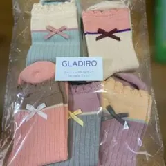 靴下 キッズ 女の子 クルーソックス 5足セット 綿混 子ども用 柔らかい