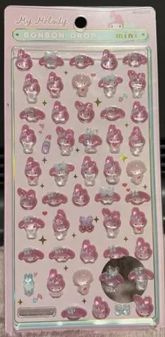 [正規]マイメロディ ボンボンドロップミニシール