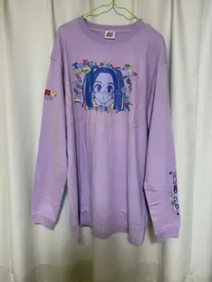 マリマリマリー ロンT Kitaku Club -Purple-