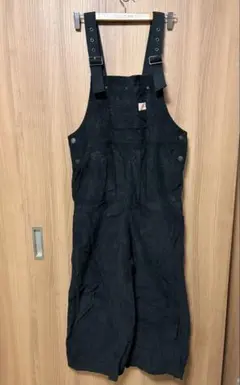 Java コーデュロイ サロペット 黒