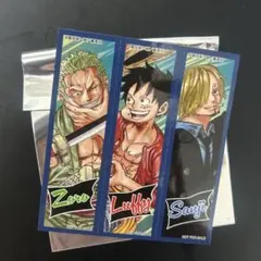ジャンプショップ アニバーサリーフェア 特典 ステッカー　ワンピース