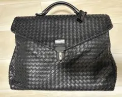 BOTTEGA VENETA イントレチャート レザー ビジネスバック