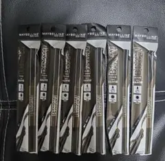 MAYBELLINE ブラウンペンシル 　BK-1 自然な黒　5本セットのサムネイル