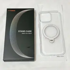 TORRAS iPhone 16 Pro Max 用 ケース クリア スタンド付