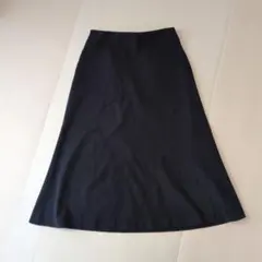 UNIQLO フレアスカート S ネイビー