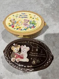 ダッフィー＆フレンズ　スーベニアデザートケース　2種類　新品未使用