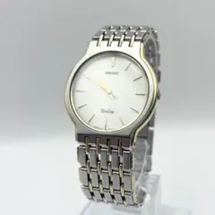 コ*ル様 セイコー ドルチェ ヴィンテージ クォーツ メンズ腕時計 ゴールドコン